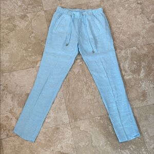 Lilly Pulitzer Light Blue Women's Cropped Pants